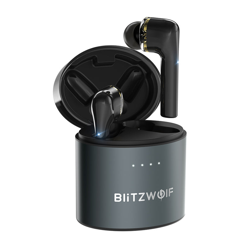 BlitzWolf BW-FYE8 TWS bluetooth 5.0 Earphone QCC3020 Graphene Dual Dynamic Driver Touch Control Hands-free Headphone