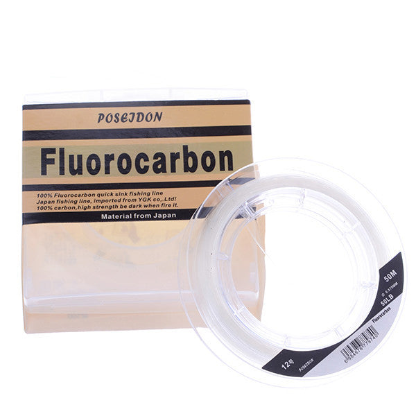 Seaknight SK16 50m Tri-Poseidon Brand Fluorocarbon Fishing Line Monofilament Wire