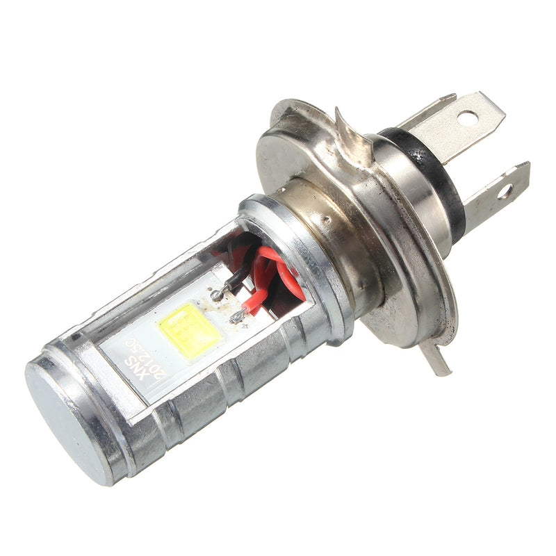 H4 12V-80V Motorcycle 6500K LED Hi/Lo Beam Headlights Front Light Bulb Headlamp