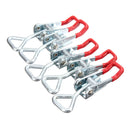 5Pcs Adjustable Toggle Clamp 100KG/220lbs Quick Holding Capacity Latch Hand Tool