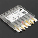 6pcs Dental Universal Endodontic Rotary Files Assorted SX-F3 21mm Dental Tools