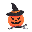 Halloween Party Hairpin Bats Pumpkin Skull Headdress Hair Accessories Holiday Gift for Kid