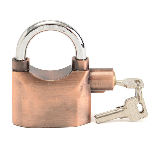 Siren Alarm Security Lock Anti Theft Padlock Lound Sound Aluminum Alloy