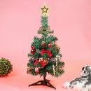 Tabletop Artificial Small Christmas Tree Artificial Lit LED Indoor Decorations