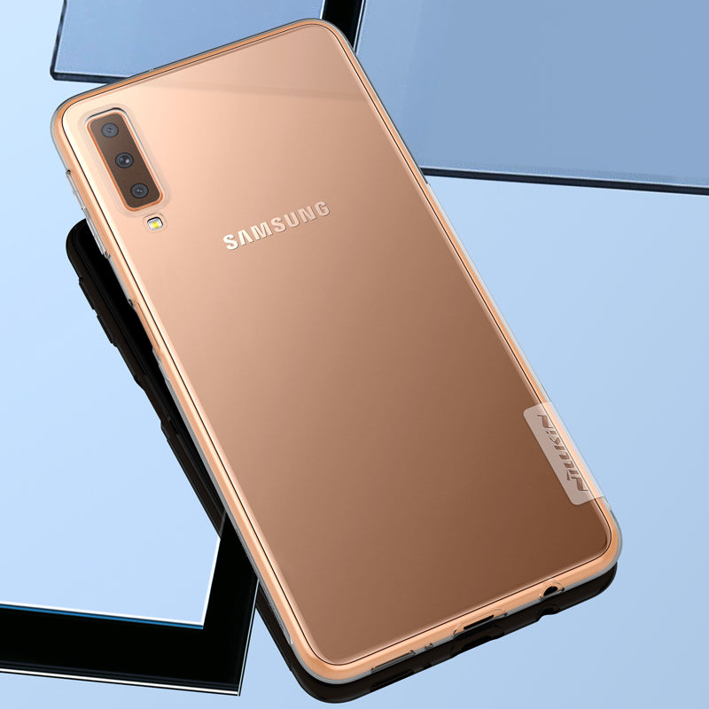 Nillkin Soft TPU Super Thin Transparent Design Protective Case for Samsung Galaxy A7 2018