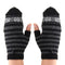 Electric Heated Gloves Warm USB Powered Heating Motorcycle Skiing Black/Rose Red