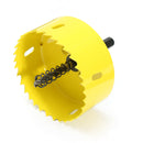 80mm Bi Metal Hole Saw Holesaw Cutter Arbor Drill Bit Wood Plastic Kit