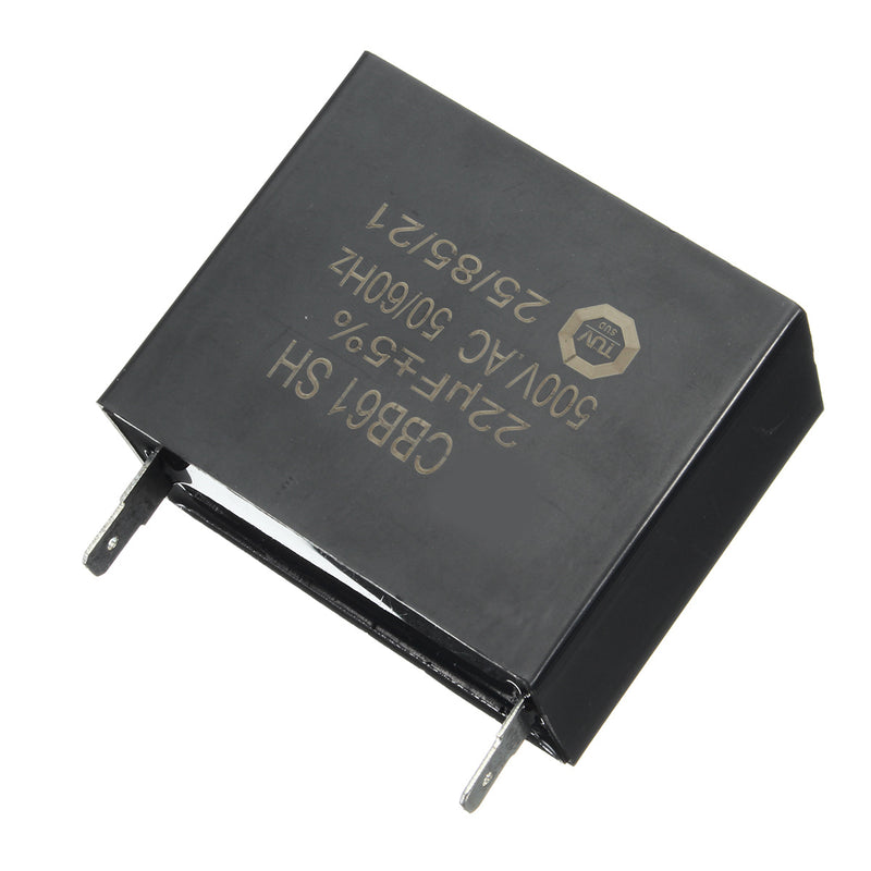 CBB61 SH 22uF MFD 500V AC 50/60Hz E232607 Condensador Generador Capacitor AVR
