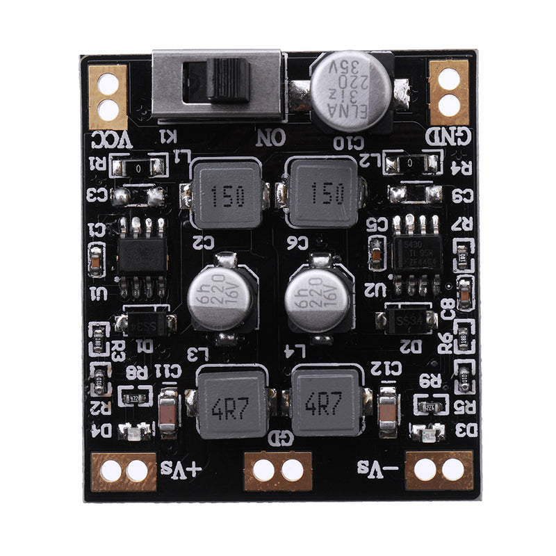 24V/15V/12V to 5V/12V Regulated Power Supply Module High Efficiency Low Ripple and Double Filter
