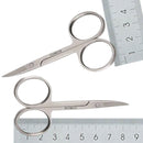 Stainless Steel Manicure Scissors Cutter Eyebrow Scissor Eyebrow Trimmer Eyebrow Eyelashes Nose Hair Scissor Nail Makeup