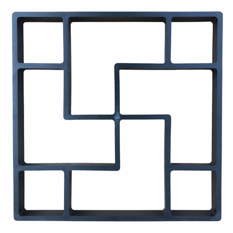 Cement Brick Mold Walk Maker DIY Square Concrete Molds Reusable Plastic P ath Maker Steeping Stone Paver