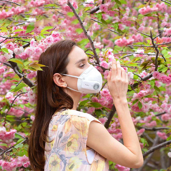 Xiaomi Purely Fresh Air Mask PM2.5 Filter Anti-Pollution Respirator USB Rechargeable 3 Modes Wind Speed Anti Dust Breathing Face Mask For Sport Cycling Camping Travel From Xiaomi Youpin