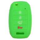 Car 4 Buttons Remote Key Cover Multicolor For KIA