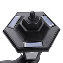 Solar Power LED Hexagon Wall Light Dusk-to-Dawn Sensor Outdoor Yard Lantern Lamp
