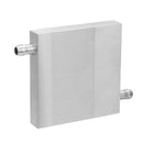 80x80x15mm Aluminum Water Cooling Block For CPU Semiconductor Cooling Radiator Heatsink