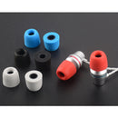 VPB Memory Sponge Earphone Monochromatic Headphone Sponge Ear Caps Earbuds