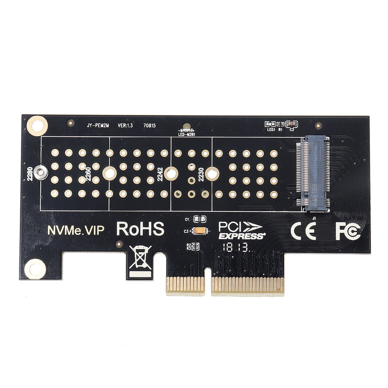 JEYI NVMe M.2 M Key to PCI-E 3.0 X4 Adapter Card NVMe Converter Card PCI-E Expansion Card