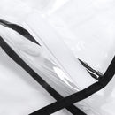 Twin Baby Carriage Rain Cover Stroller Infant Prams Transparent Windproof Shield