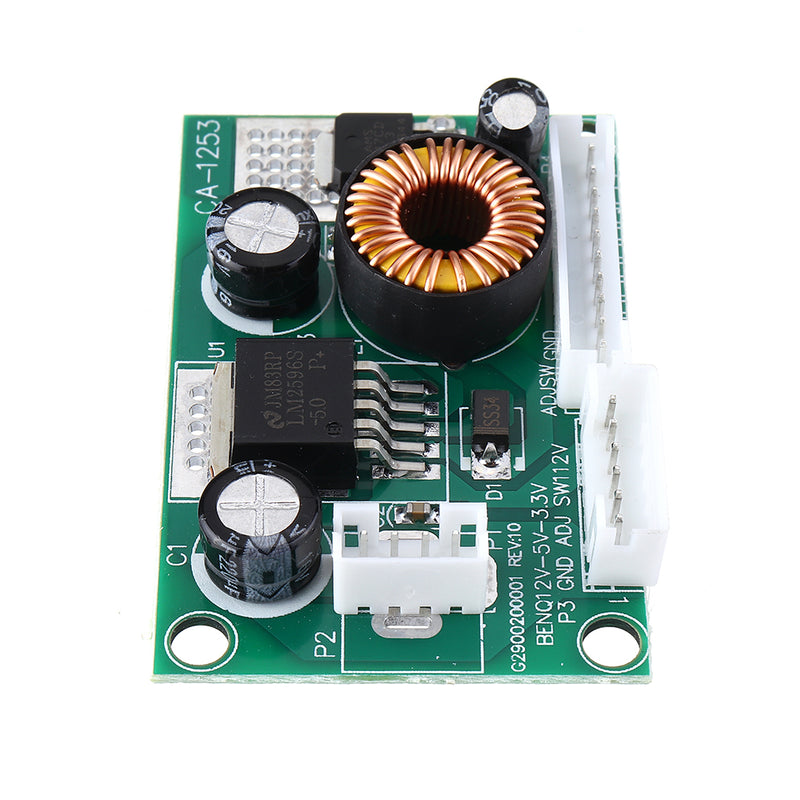 20pcs DC12V to DC5V/3.3V 3A  Converter Step Down Module CA-1253 Power Supply Board