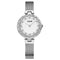 DOM G-1279 Crystal Casual Style Ladies Wrist Watch Mesh Steel Band Quartz Watch