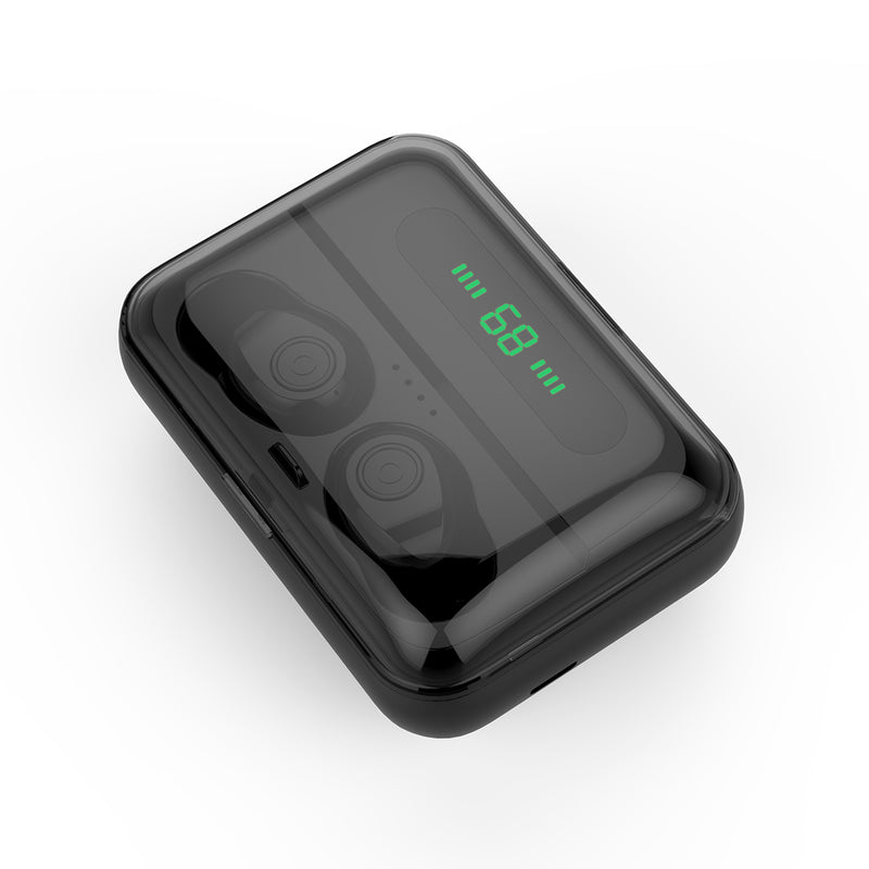 Wireless Headset TWS bluetooth 5.0 Earphone Bilateral Call Touch Control LED Power Display With Charging Box