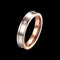 Zircon Crystal Women Mem Couple Gift Ring Stainless Steel Unique Jewelry For Wedding