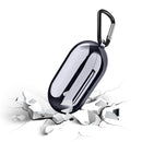 Bakeey Plating Portable Shockproof Silicone Earphone Storage Case with KeyChain for Samsung Galaxy Buds 2019
