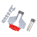 Saw Sharpening Attachment Sharpener Guide Drill Adapter Tool Kit for Steel Chain