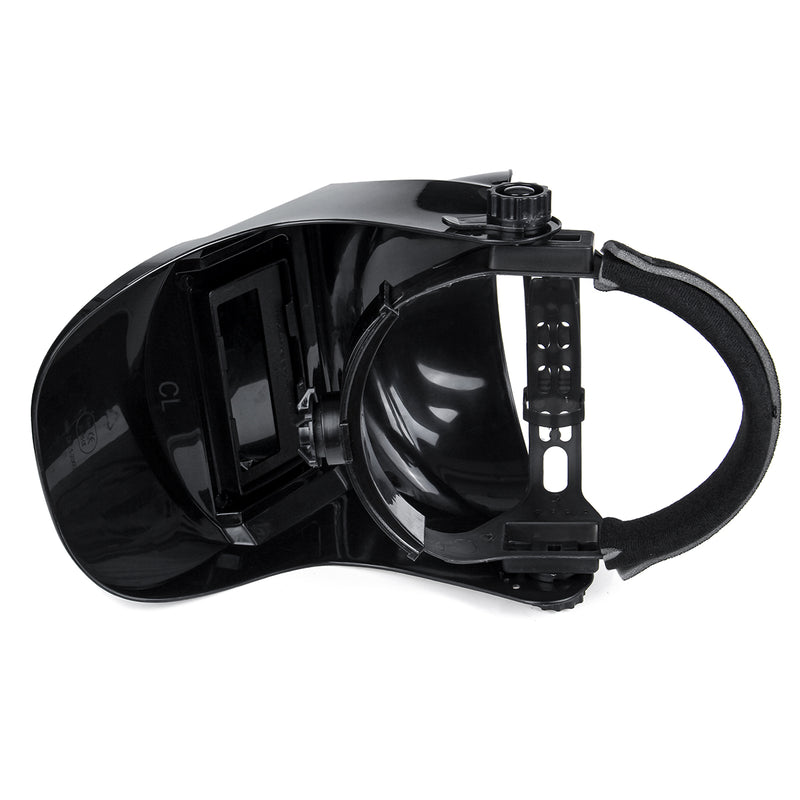 Solar Powered Auto Darkening Welding Helmet Mask Adjustable Shade Welder Cap