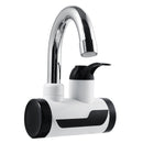Lateral Inflow Instant Tankless Electric Hot Water Heater Faucet Kitchen Heating Tap Water Heater Led Temperature Display