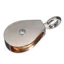 Rotate Fixed Pulley Sheave Rigging Metal Lift Rope Hanging Lifting Wheels