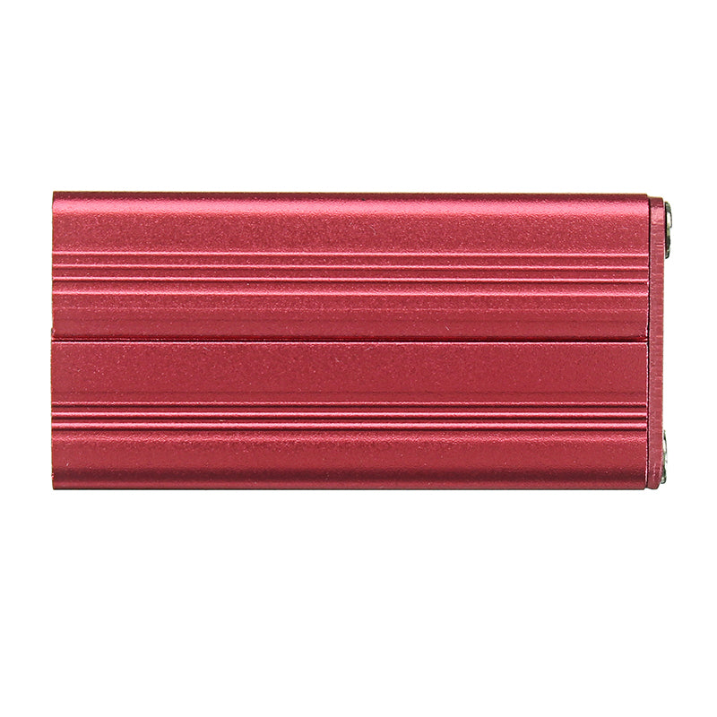 Red Extruded Aluminum Project Box Electronic Enclosure Case DIY Heat Dissipating Tools 50*25*25mm