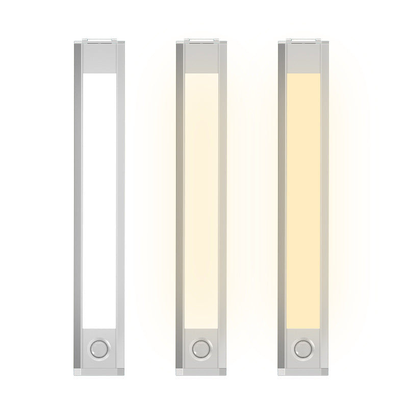 KK 1633 LED Infrared Body Sensor Cabinet Light USB Charging Sensor Light for Staircase Hallway Lighting