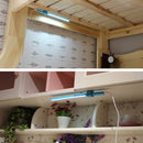 5W 24 LED USB Strip Bar Table Desk Lamp Night Light for Bedside Study Work