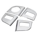 Stainless Steel Car Armrest Button Decoration Moulding Trim Strip For Skoda Octavia A7