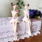 2pcs/set Beautiful Girl & Angel Creative Resin Doll Ornaments Fairy Statue Wedding Home Decorations