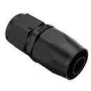 AN-10 Straight Fast Flow Swivel Seal Oil Fuel Hose End Fitting Adapter Black