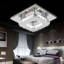 Modern Square Crystal LED Ceiling Light Fixture Pendant Lamp Chandelier Home Decor