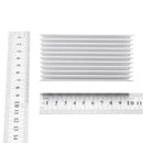 3pcs 100x50x30mm Power Amplifier Heat Sink Cooling Radiator