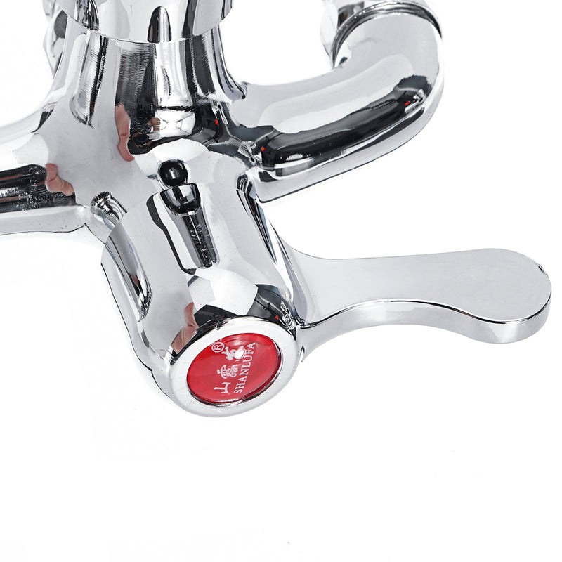 1/2 Inch Washing Machine Faucet Sink Connector Hose Tap Garden 2 Outlet With Control