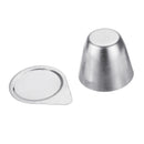 30/50ml Nickel Crucible High Temperature Resistant Container w/ Lid Cover Melting Casting Refining