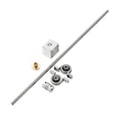 Machifit T8 500mm Lead Screw Set with Nut Housing Bracket and Shaft Coupling for CNC