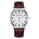KINGNUOS 013 Casual Style Clock Men Wrist Watch Business Style Waterproof Quartz Watch