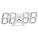 Large Modern Digital Led Skeleton Wall Clock Timer 24/12 Hour Display 3D Gife