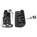 3 Buttons Folding Remote Key Case Shell with Blade for Toyota Camry Corolla Reiz RAV4