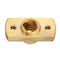 Creality 3D Brass T8 Lead Screw Nut Pitch 2mm for Stepper Motor 3D Printer Part