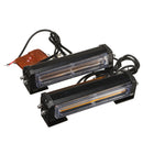 COB LED Car Front Grille Flashing Lights Emergency Warning Strobe Lamp Bars Amber with Remote