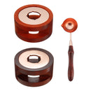 Wood Wax Seal Stamp Melting Spoon Stamp Warmer Melting Furnace Stove Pot Decorations