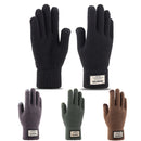 Unisex Winter Mobile Screen Touch Gloves Stretch Knit Skiing Warm Gloves