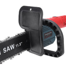 Drillpro Upgrade 6th 12 Inch Free-installation Chainsaw Bracket For 100 125 150 Angle Grinder Woodworking Chain Saw